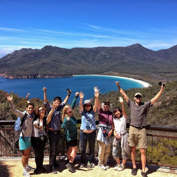Tours Tasmania Wineglass Bay Explorer Launceston Active Day Tour