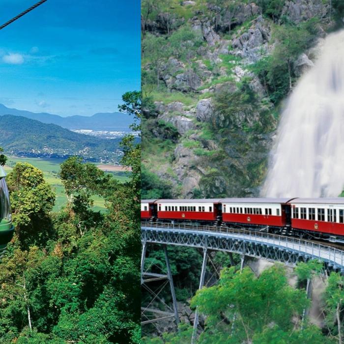 Kuranda & Outback Tours Kuranda Scenic Train & Skyrail Cableway