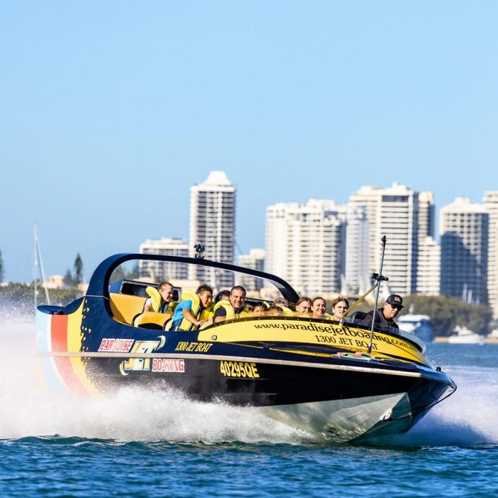 Paradise Jet Boating Gold Coast 50-Minute Premium Jet Boat Ride