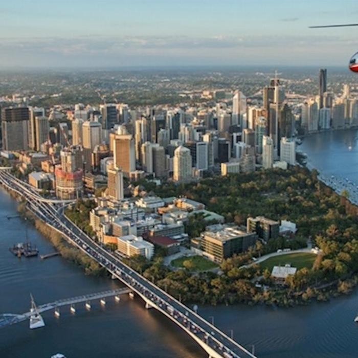 Air Share Brisbane City Helicopter Flight