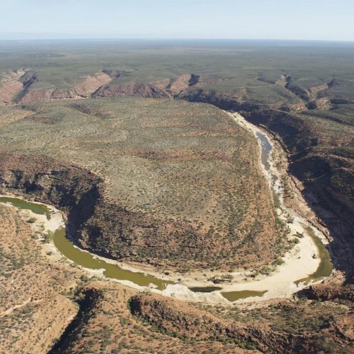 Kalbarri Scenic Flights River Gorges & Coastal Cliffs Flight with Pink Lake add-on
