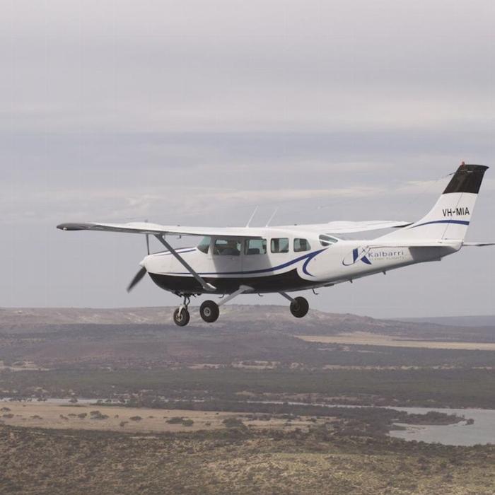 Kalbarri Scenic Flights River Gorges & Coastal Cliffs Flight with Pink Lake add-on