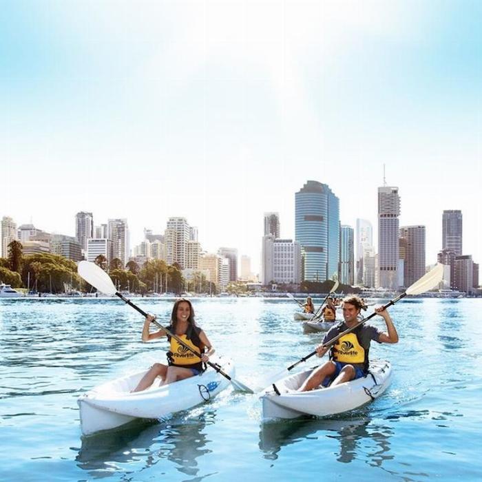Riverlife Twilight Kayak Tour of Brisbane River