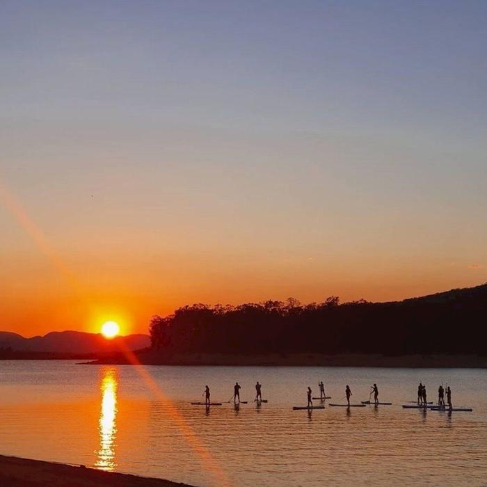 What'SUP Cairns Stand Up Paddle Tinaroo Sunset SUP