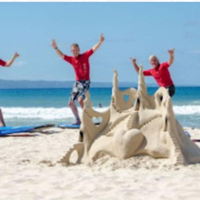 Merrick's Noosa Learn to Surf 2 Hour Group Surfing Lesson