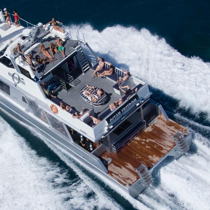 Cairns Premier Ocean Freedom Cruise to Upolu Cay Reef & Outer Edge Upolu Reef (Family 2 adults + 2 children)