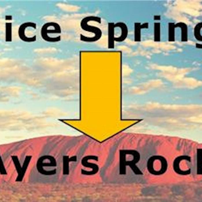 Emu Run Uluru Coach Transfer - Alice Springs To Ayers Rock