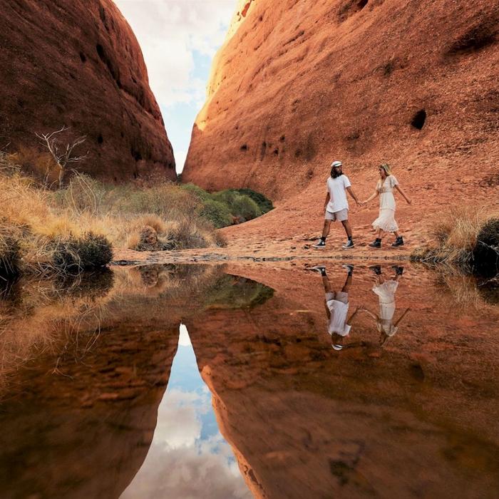Autopia Tours Uluru-Kata Tjuta & Kings Canyon - Eco Tent Adventure (from Yulara / ends Yulara or Alice Springs)