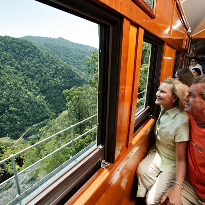 Down Under Tours Kuranda, Scenic Rail, Skyrail, Hartley's Crocodile Adventures & Cairns Transfers