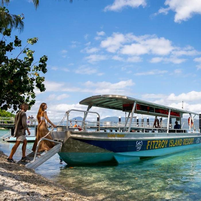 Fitzroy Island Resort Fitzroy Island Full Day Tour from Cairns | Return Ferry (8am-5pm) & Glass Bottom Boat Tour (9:30am)