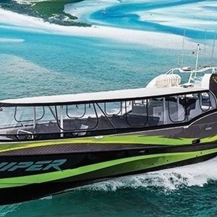 Iconic Whitsunday Adventures Viper | Outer Barrier Reef, Hill Inlet Lookout & Whitehaven Beach