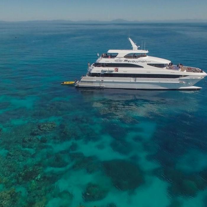 Down Under Cruise & Dive Evolution Outer Reef Cruise + Cert Dive