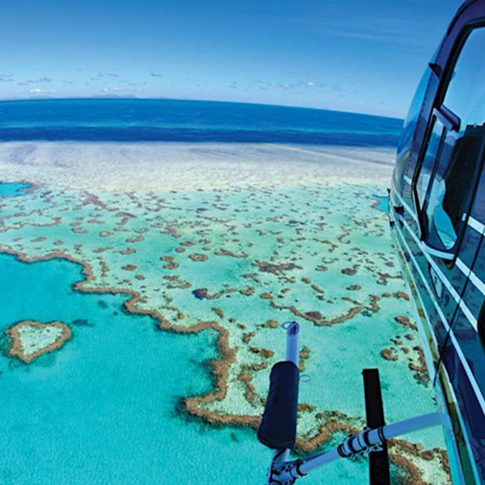 HeliReef Whitsunday Cruise/Fly