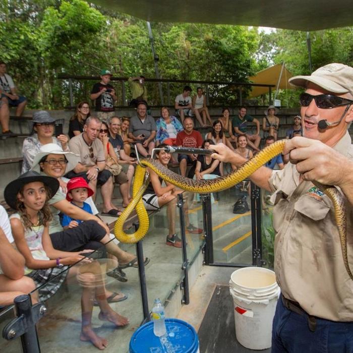 Down Under Tours Hartley's Crocodile Adventures Half-Day Tour from Cairns