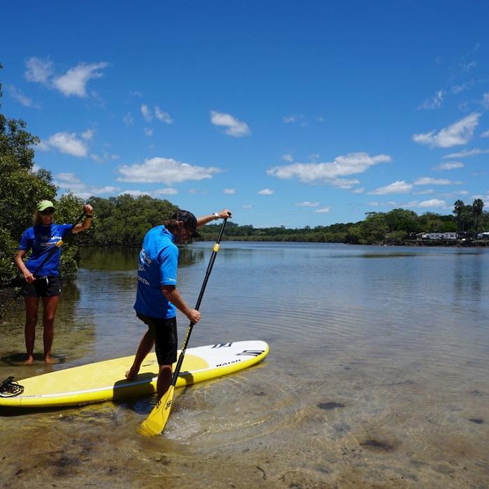 Let's Go Surfing Byron SUP Lesson