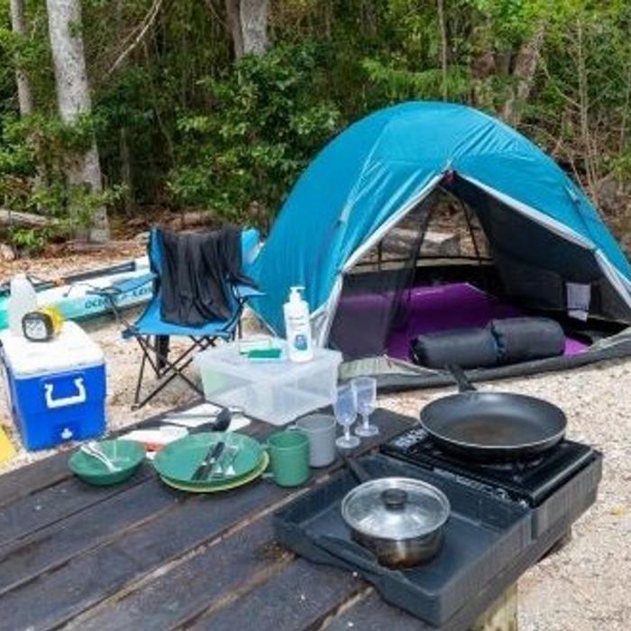 Whitsunday Island Camping Connection Camp Kit for 2 People x 2 Nights