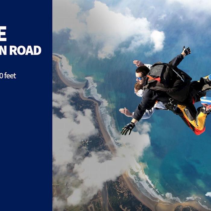 SKYONE Melbourne Skydive Great Ocean Road up to 15,000 feet