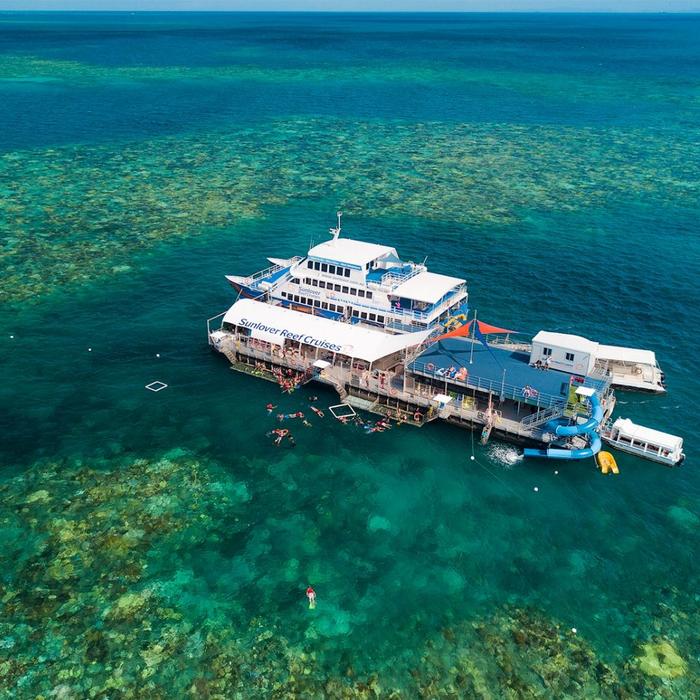Sunlover Reef Cruises Moore Reef Pontoon Day Tour (Family 2A/2C) - Until 31 March 2027