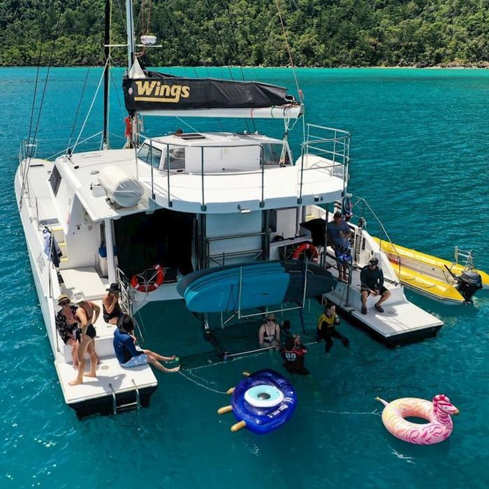 Wings Sailing Charters Whitsundays Half Day Whitsundays Private Charter up to 15 guests