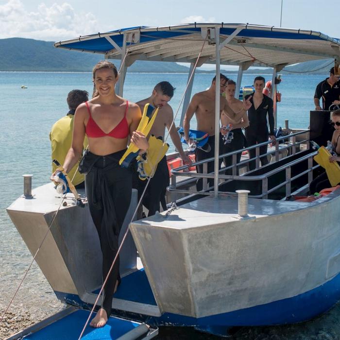 Fitzroy Island Adventures Fitzroy Island Half Day + Glass Bottom Boat