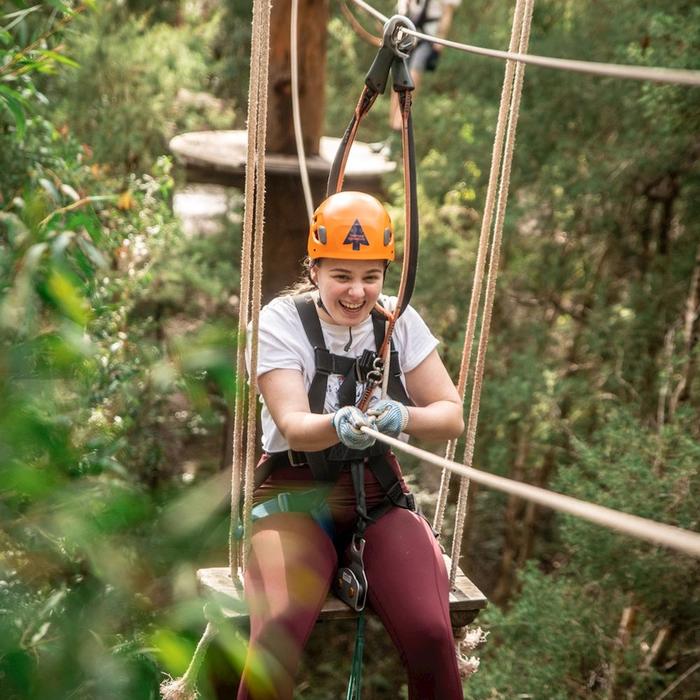 Treetops Adventure Canberra Tree Ropes Course