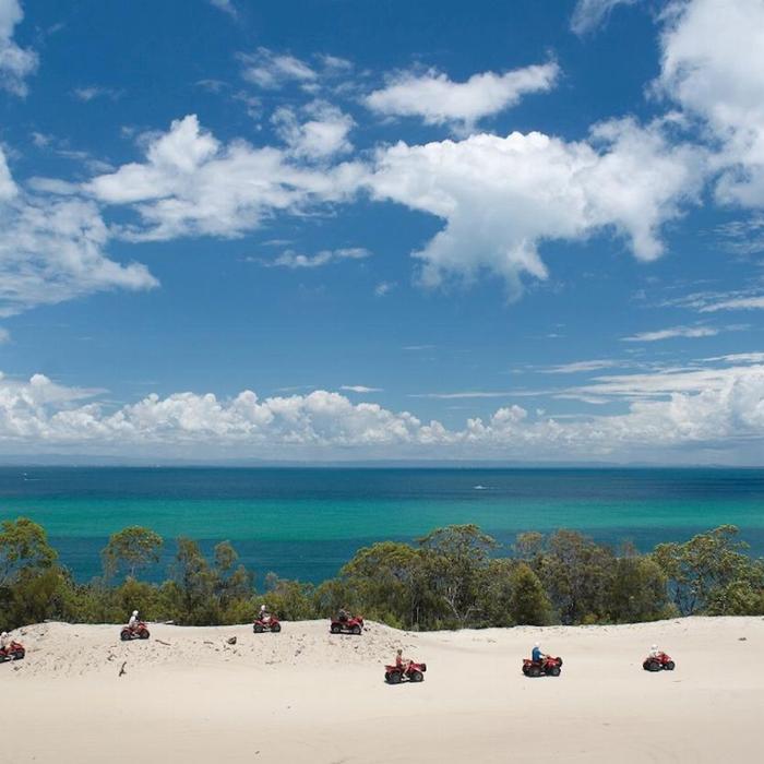 Tangalooma Island Resort - ATV Quad Bike Day Cruise with Dolphin Feeding