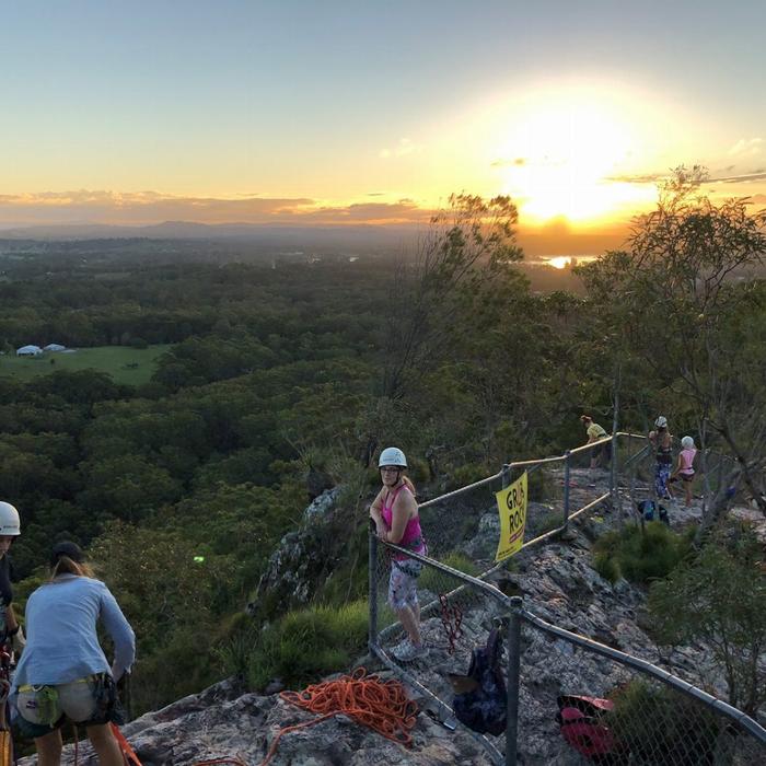 Kanu Kapers Noosa Sunset Abseil Tour