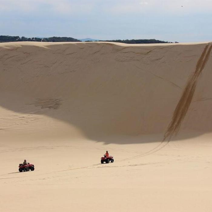 Sand Dune Adventures 1 Hour Quad Bike Adventure Tour (1 adult & 1 child)