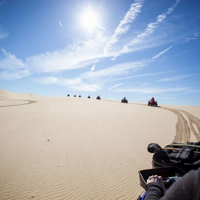 Sand Dune Adventures 1 Hour Quad Bike Adventure Tour (1 adult & 1 child)