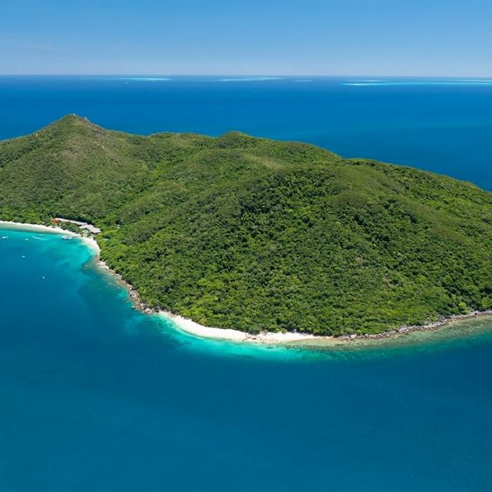 Sunlover Reef Cruises Fitzroy "Island Essentials": Boat Transfers +1 selection of: Glass bottom boat OR snorkeling equipment