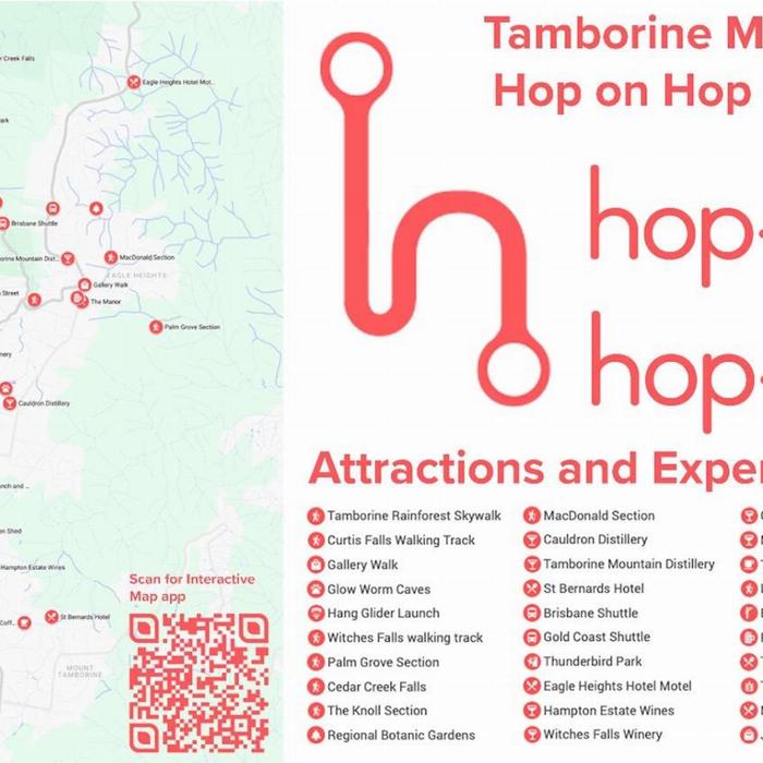 Pineapple Tours Hop on Hop Off Bus - Tamborine Mountain - from Gold Coast