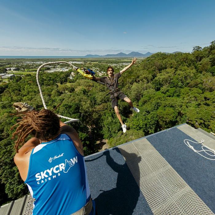 Skypark by AJ Hackett Bungy Roof Jump Package with Media