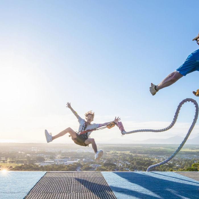 Skypark by AJ Hackett Bungy Roof Jump Package with Media
