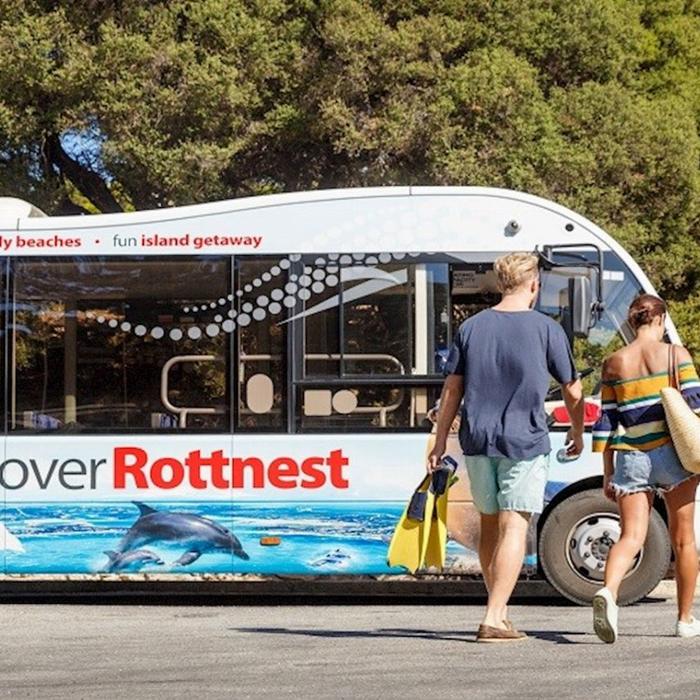 Rottnest Express Discover Rottnest Ferry & Bus Tour Afternoon (ex B Shed)