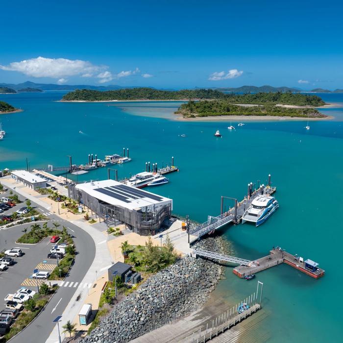 Whitsunday Island Camping Connection Camping transfer - Shute Harbour Departure