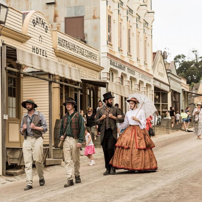 Explore Australia Sovereign Hill 'A touch of Gold' Ballarat Tour