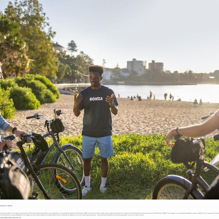 Bonza Bike Tours Manly Beach and Sunset Cruise