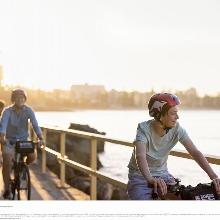 Bonza Bike Tours Manly Beach and Sunset Cruise