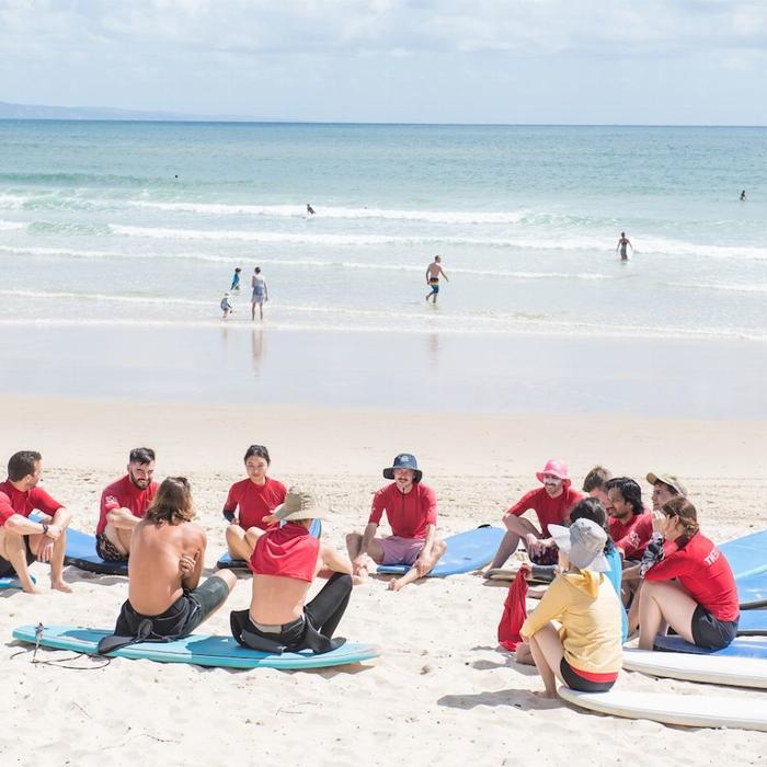 Merrick's Noosa Learn to Surf 3 x 2hr Group Surfing Lessons