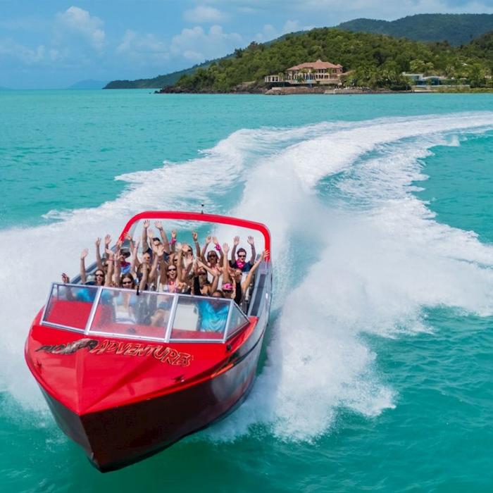 Pioneer Adventures Airlie Beach 'Ultimate Blast' Jet Boat Ride (Family)
