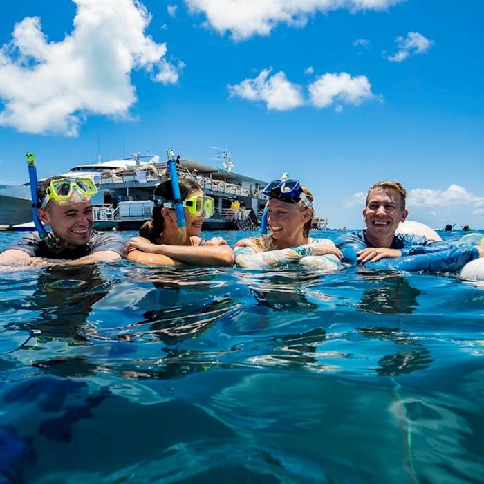 Cruise Whitsundays Great Barrier Reef Adventures (departing Port of Airlie) (Family 2A/2C)
