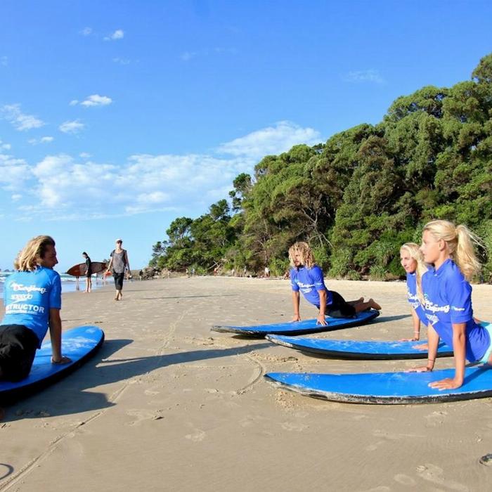Let's Go Surfing From Byron: Learn to Surf Half-Day Tour