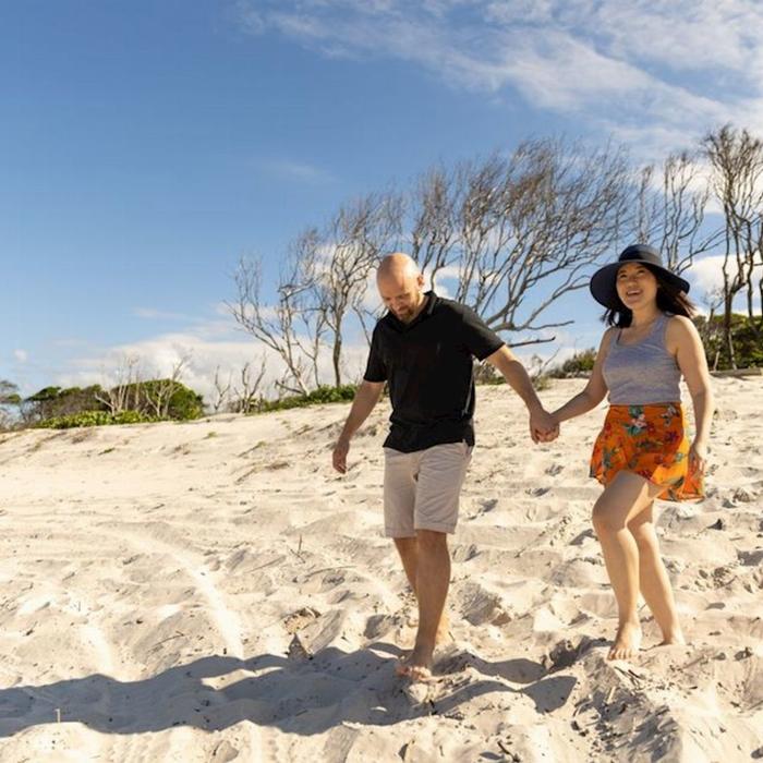 G'day Adventure Tours Bribie Island 4WD Beach & Bunker tour