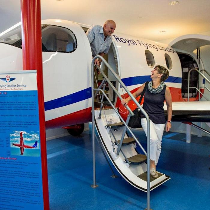 Royal Flying Doctor Service RFDS Alice Springs Tourist Facility General Entry