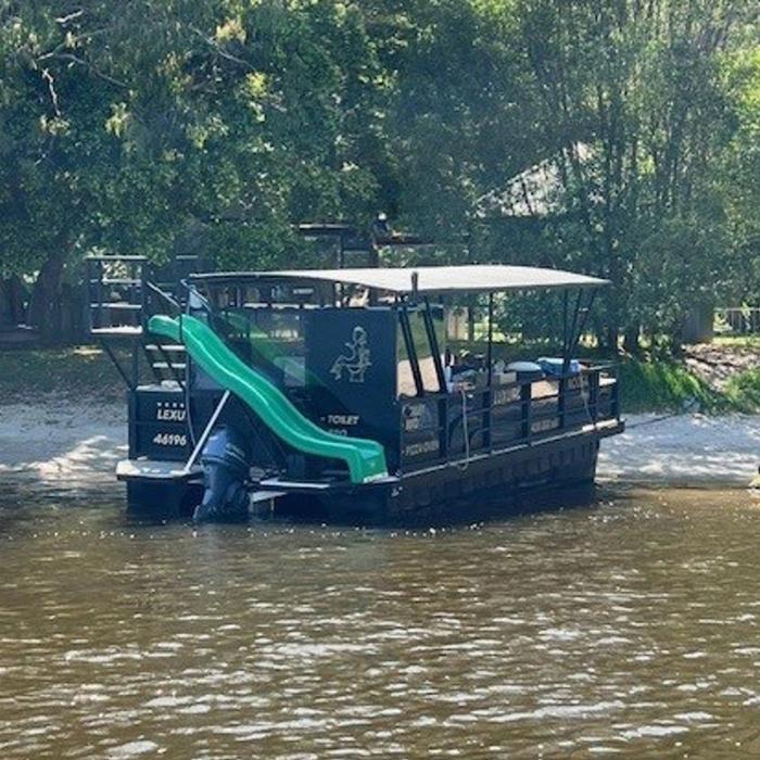 Luxury Boat Hire Noosa MINI SLIDE - 12 PERSON Boat - 4 HOURS