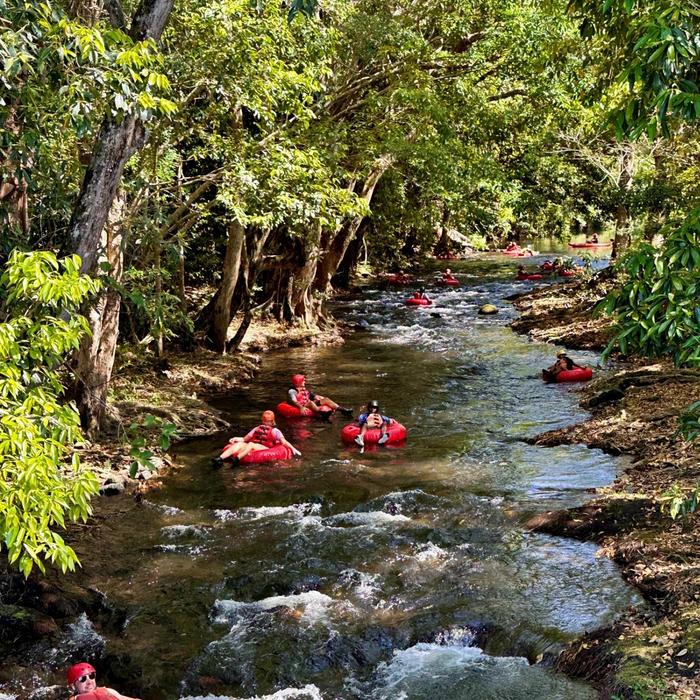 Cairns Adventure Group Tube & Turbo (Rainforest River Tubing & Cairns Jetboat)