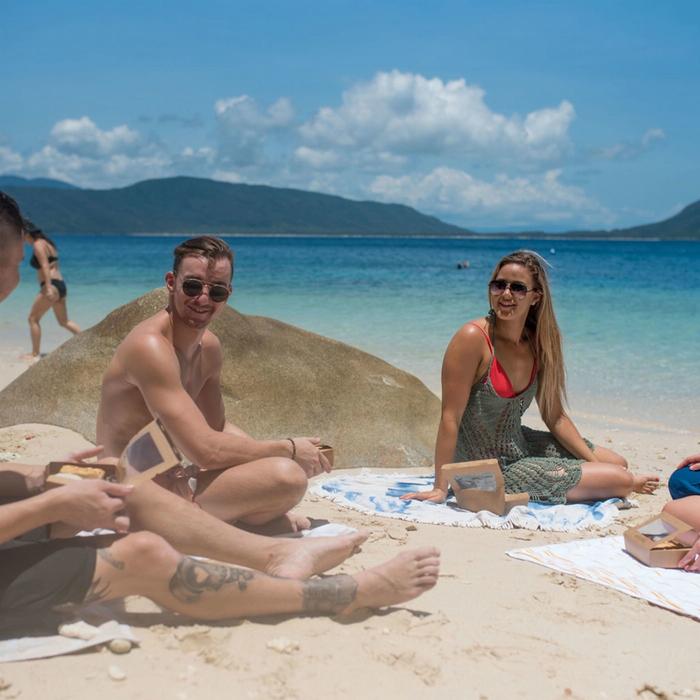 Big Cat Green Island Reef Cruises Two Island Explorer - Fitzroy & Green with Snorkel Gear