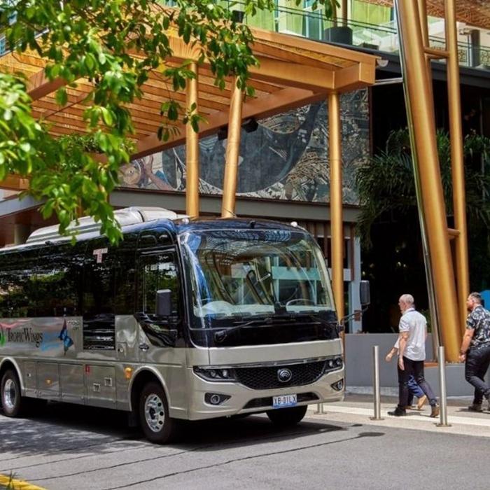 Tropic Wings Airport Transfer - Palm Cove Hotels to Cairns Airport > From Palm Cove