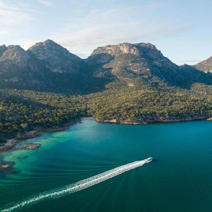 Pennicott Wilderness Journeys Freycinet Aqua Express One-Way Coles Bay to Cooks Beach
