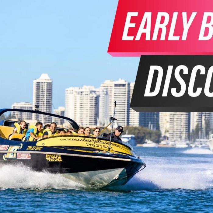 Paradise Jet Boating Gold Coast Jet Boat Ride Earlybird Special - Ride after 1st September